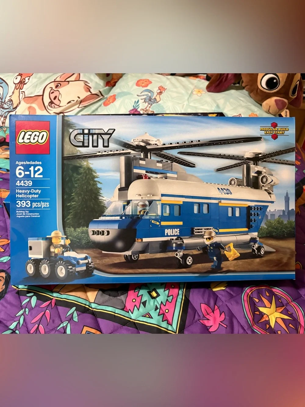 LEGO City Blue Police Heavy-Duty Helicopter (4439) 2012
